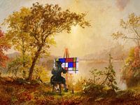Cubist landscape