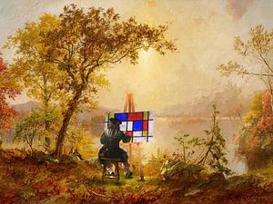 Paysage cubiste