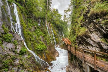 Wimbachklamm in Ramsau bei Berchtesgaden von Michael Valjak