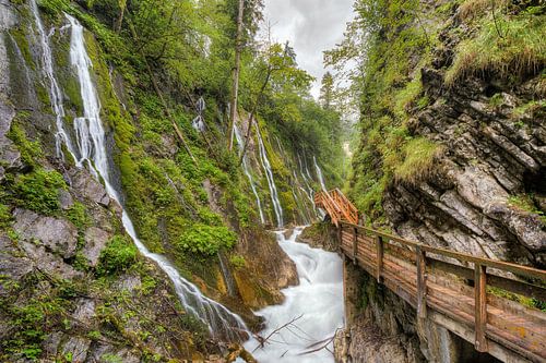 Wimbach gorge in Bavaria