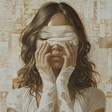 Blindfold Portrait | Veil by Art Whims