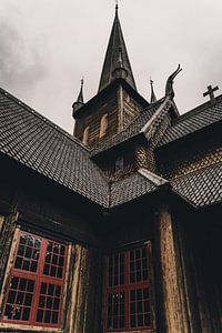 Staaf kerk in Noorwegen | Lom van Sander Spreeuwenberg