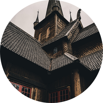 Staaf kerk in Noorwegen | Lom van Sander Spreeuwenberg