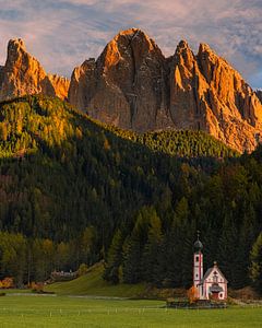 Sonnenuntergang bei San Giovanni in Ranui, Italien von Henk Meijer Photography