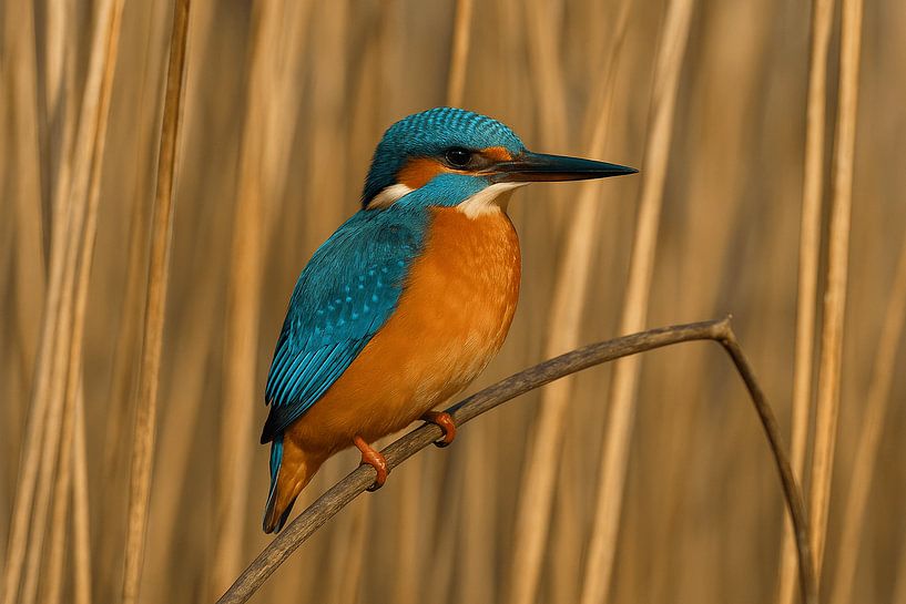 The kingfisher by Michael Niebuhr