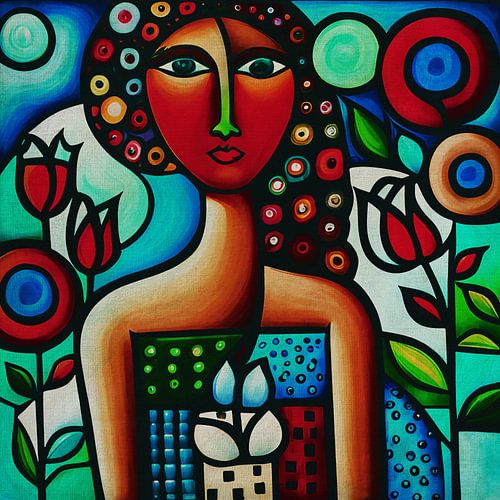 Figuratief portret nr.8