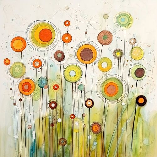 Flowers modern by Bert Nijholt