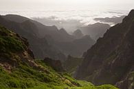 Schroffe Berge auf der Insel Madeira von Paul Wendels Miniaturansicht