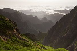  Rugged mountain on the island of Madeira by Paul Wendels