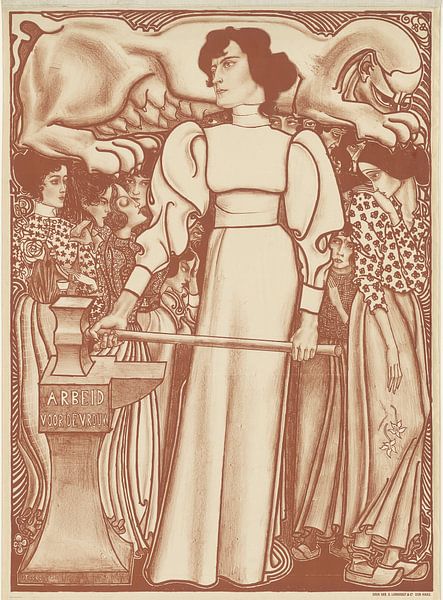 Arbeit für Frauen, Jan Toorop von Marieke de Koning