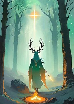 Mysterieuze figuur in het bos van MIROKKU