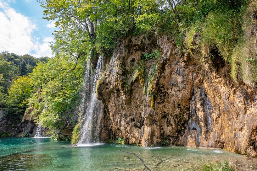 Le parc national des lacs de Plitvice au centre de la Croatie par Joost Adriaanse