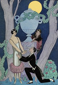 George Barbier – Falbalas et fanfreluches, L’ Olsarice (1925) von Peter Balan
