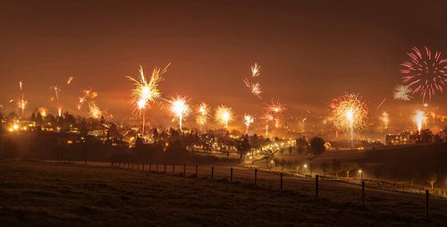 Vuurwerk boven Simpelveld