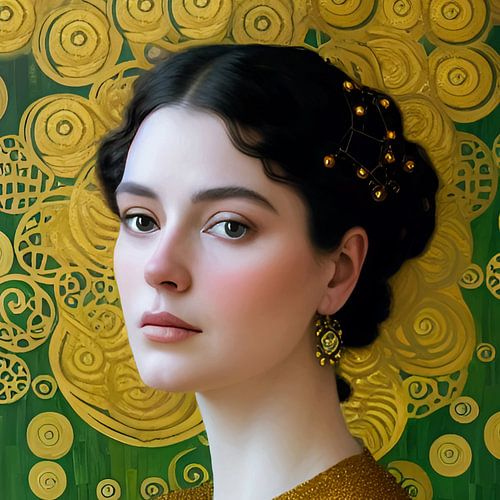 Une beauté enchanteresse, peinture numérique