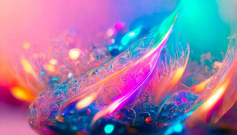 Farben mit Design und Wellen von Mustafa Kurnaz