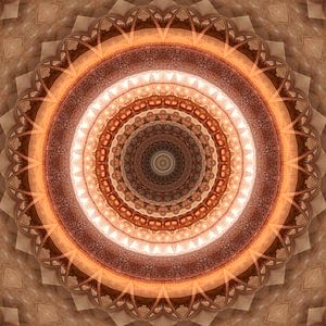 Mandala illumination humaine