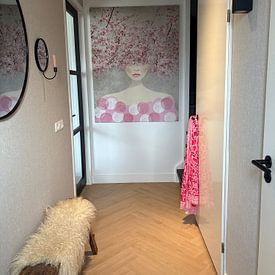 Photo de nos clients: Sakura par Mirjam Duizendstra, sur toile