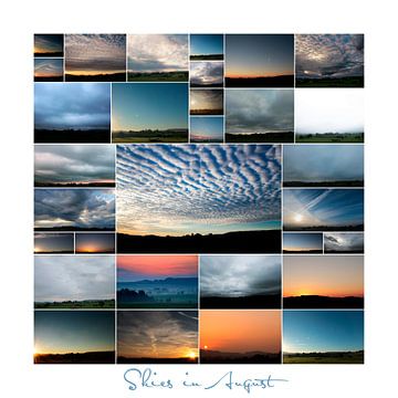 Skies in August by Yvonne Blokland