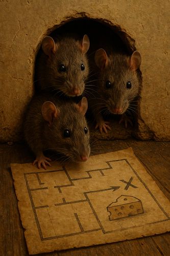 Le grand vol de fromage - L'équipe Souris en action !