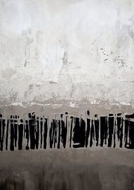 Neutral abstractact by Ela Szczepaniak