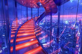 Treppen im und um das Haus von Egon Zitter