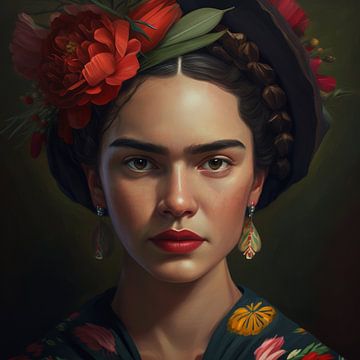 "The young Frida" by Carla Van Iersel