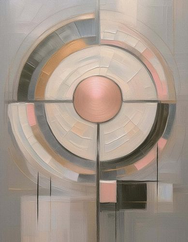 Abstract Dreamy Mandala