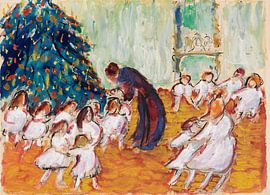Christmas tree, Christmas, MARIANNE VON WEREFKIN, 1911 by Atelier Liesjes