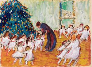 Kerstboom, Kerstmis, MARIANNE VON WEREFKIN, 1911 van Atelier Liesjes