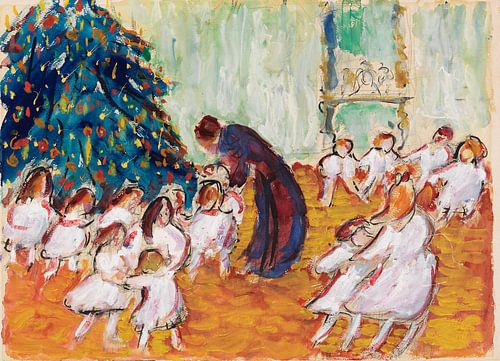 Kerstboom, Kerstmis, MARIANNE VON WEREFKIN, 1911