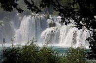 Wasserfall Skradinski buk Krka Nationalpark  van Renate Knapp thumbnail