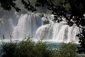 Wasserfall Skradinski buk Krka Nationalpark 