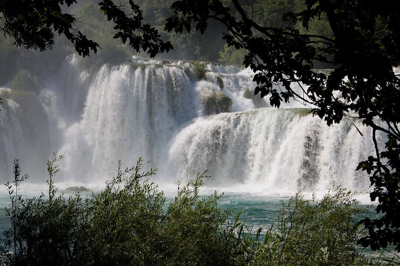 Wasserfall Skradinski buk Krka Nationalpark  von Renate Knapp