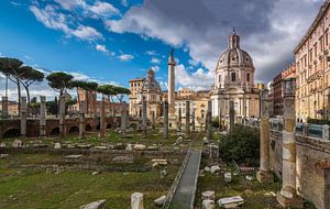 Chiesa di Santa Maria di Loreto beim Forum Romanum in Rom von Justin Suijk