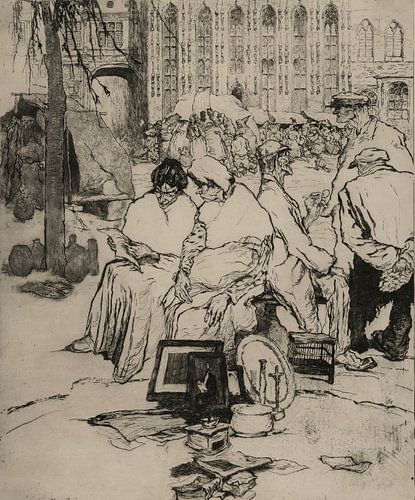 Place du Vieux-Boing-Burgues, Jules de Bruycker, 1906 - 1923