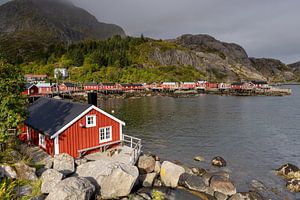 Les Lofoten en Norvège.