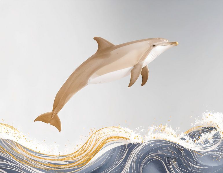 Le saut du dauphin par Martine Affre Eisenlohr