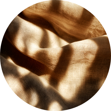 Zonlicht vouwt door textiel