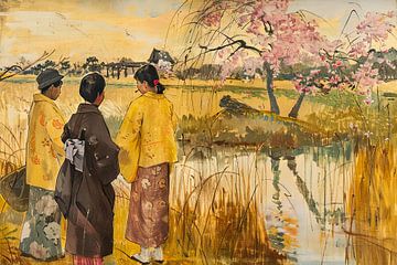 Vincent in Japan van Egon Zitter