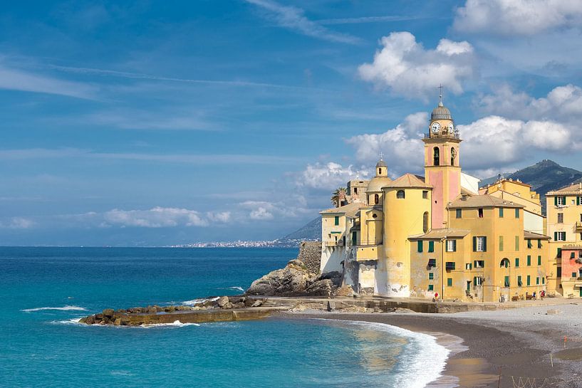 Basilica in Camogli near Portofino and Genoa by Rob Kints