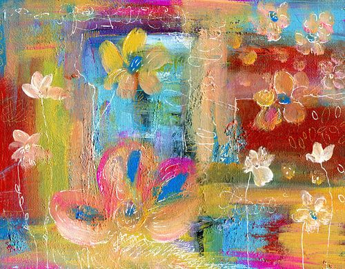 Shabby chic bloemen 11