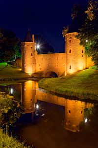 Nachtaufnahme Monnikendam / Wassertor Amersfoort