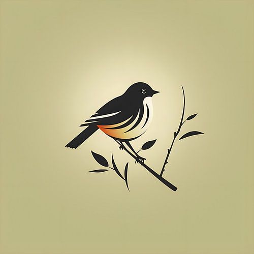 Vectorafbeelding Vogel