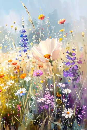 Summer dreamy wildflower garden (2)