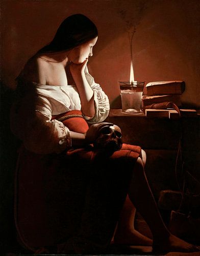 De Magdalena met de Rookvlam, Georges de La Tour