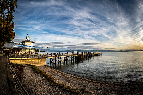 Kressbronn jetty by Dieter Walther