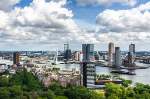 Uitzicht op Rotterdam van Volt
