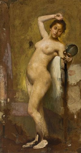 Eliseu Visconti, Naakt, 1895