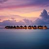 Abendstimmung auf den Malediven von Markus Stauffer